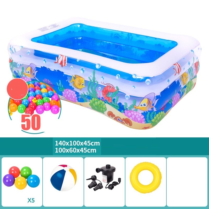 Inflatable Blow Up Baby And Kids Swimming Pool